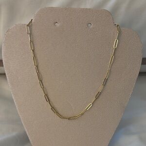 Necklace Costume NWOT Gold Chain Elegant 16”